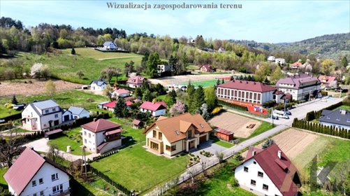 Działka 8 arów w Rożnowie pod dom lub inwestycję działka Rożnów