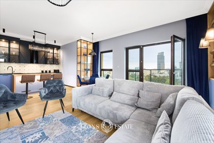 Na wynajem luksusowy penthouse 85 m² z panoramicznym widokiem na Warszawę mieszkanie Warszawa, Wola Czyste, Skierniewicka