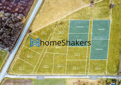 działka na sprzedaż 1000m2 działka Wężówka