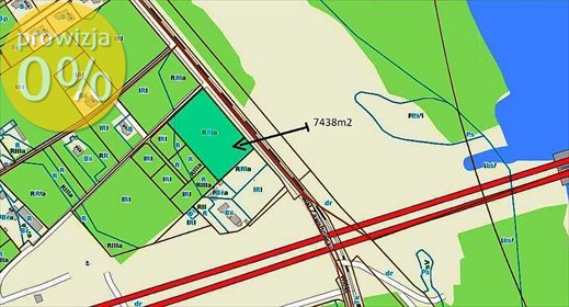 działka na sprzedaż 7438m2 działka Warszawa, Wilanów