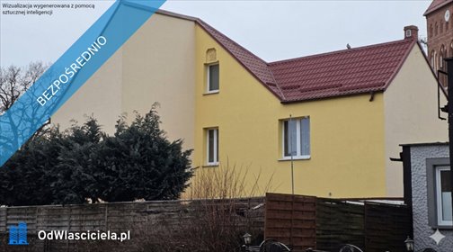 Dom z dużym potencjałem inwestycyjnym i prywatnym ogrodem dom Świdwin, Nowomiejska