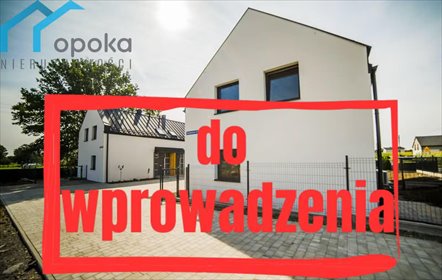 Nowoczesny dom bliźniak pod klucz z wysokim standardem i ogrzewaniem podłogowym dom Ligota, Miliardowicka