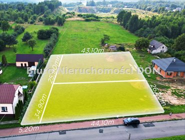 Sprzedam działkę budowlano-usługową 2420 m² w Aleksandrii działka Aleksandria