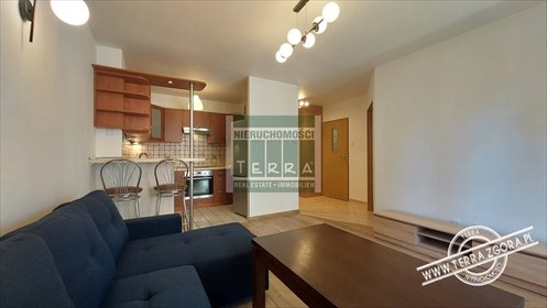 Dwupokojowe mieszkanie z balkonem - pełne umeblowanie i blisko natury mieszkanie Zielona Góra, Jerzego Waszczyka