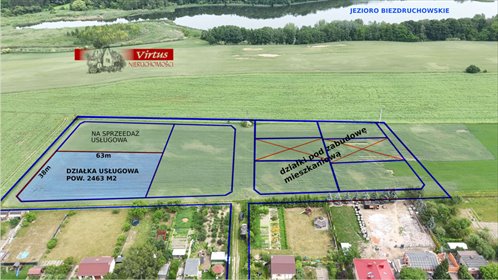 Działka usługowa 2463 m² w Pobiedziskach - polecam! działka Pobiedziska