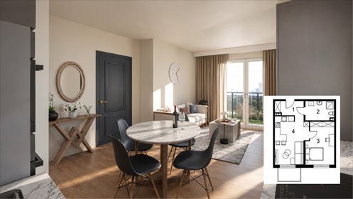 Nowoczesne 2-pokojowe mieszkanie 44,37 m² w Stargardzie zapraszam mieszkanie Stargard