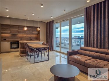 Luksusowy 100 m² apartament z panoramicznym widokiem polecam mieszkanie Katowice, Śródmieście, Korfantego