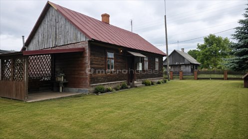 Urokliwy dom z bala na dużej działce 3220 m². dom Mazanówka