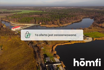 Działka nad Bóbr z warunkami zabudowy i własną linią brzegową działka Gryżyce