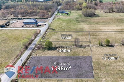 Działka 1398 m² z warunkami zabudowy - polecam! działka Ładne