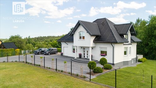 Dom z potencjałem 250 m², taras, garaż, piwnica dom Grzybno, Szkolna