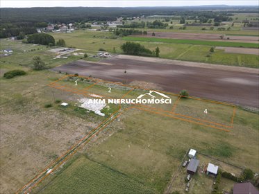 działka na sprzedaż 1110m2 działka Karpiny