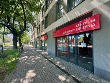 Przestronny lokal usługowy na Mokotowie z witrynami lokal użytkowy Warszawa, Mokotów, Puławska