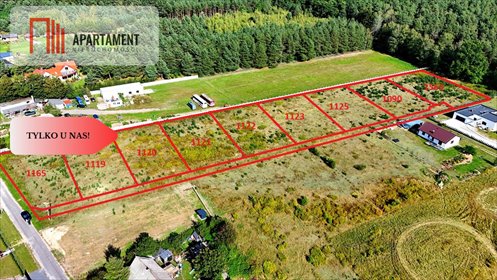 Działka 1563 m² pod zabudowę las w Wałdowie polecam działka Wałdowo Królewskie, Zacisze
