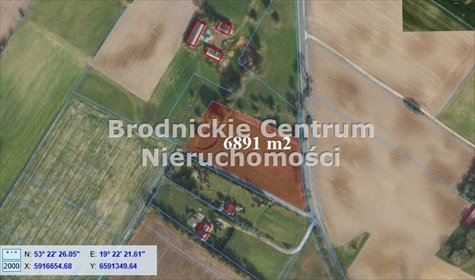 działka na sprzedaż 6891m2 działka Ciche
