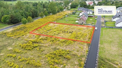 działka na sprzedaż 1218m2 działka Iwiny