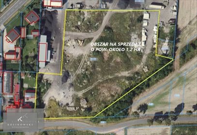 Na sprzedaż działka 12 150 m² pod działalność w Rychtalu działka Rychtal, Rychtal, Rychtal