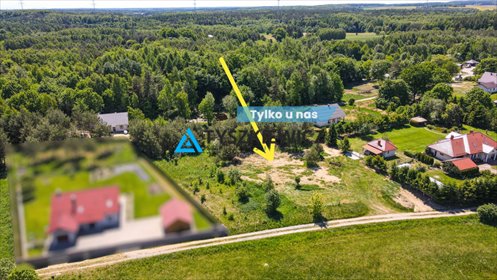 Atrakcyjna działka 4397 m2 pod domy, las, cisza, 30 min Gdańsk działka Graniczna Wieś