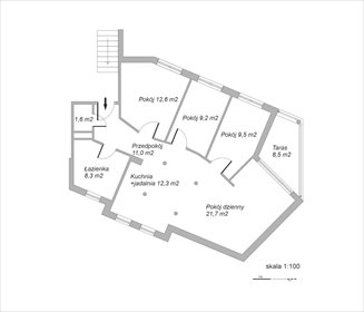 mieszkanie na sprzedaż 85m2 mieszkanie Gdynia, Dąbrowa, Sojowa