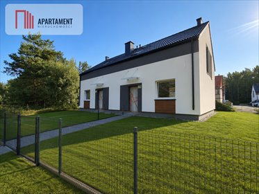 Sprzedam nowoczesne bliźniaki 95 m² z ogrodem w Trąbkach Wielkich dom Trąbki Wielkie