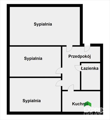 mieszkanie na sprzedaż 52m2 mieszkanie Wrocław, Krzyki, ul. Zaporoska