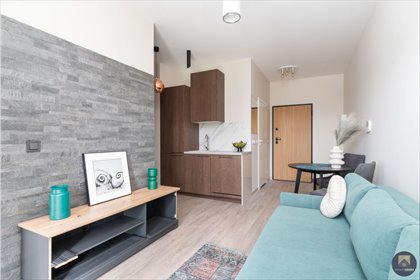 Nowoczesne 28 m² na Mokotowie z loggią i klimatyzacją mieszkanie Warszawa, Mokotów, Wołoska