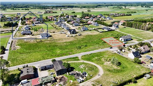 Działka 1226 m² w Wikielcu z mediami - zapraszam działka Wikielec, Rumiankowa