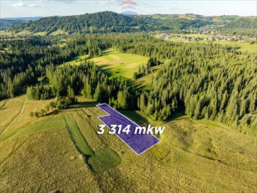 działka na sprzedaż 5891m2 działka Zakopane, Zoniówka