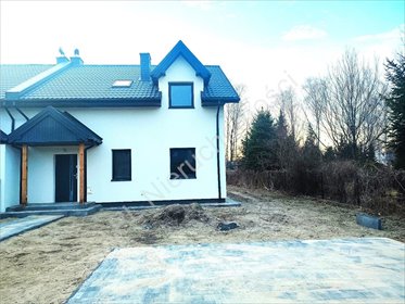 Nowoczesny bliźniak 130 m2 z ogrodem i widokiem na las dom Osowiec