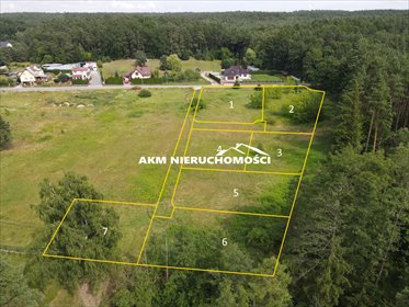Na sprzedaż działka 1100 m² pod dom w spokojnej okolicy Ryjewo działka Ryjewo