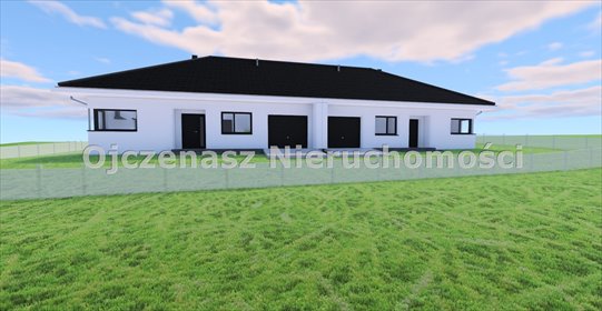 Na sprzedaż nowoczesny dom bliźniaczy 130 m² z działką 450 m² dom Bydgoszcz, Opławiec