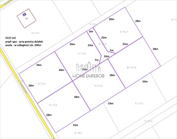 działka na sprzedaż 5537m2 działka Majdan, Krajobrazowa