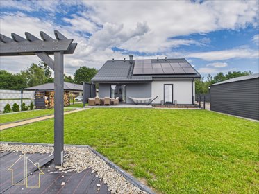 Nowoczesny dom parterowy 117 m2 z ogrodem w Żorach dom Żory, Rogoźna, Henryka Wieniawskiego