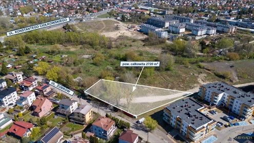 Działka inwestycyjna pod przedszkole i usługi edukacyjne działka Białystok, Dojlidy, Żubrów
