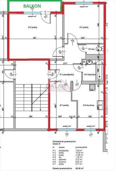 mieszkanie na sprzedaż 61m2 mieszkanie Góra Kalwaria, Góra Kalwaria-Skierniewicka, Osiedle przy ul.Skierniewickiej