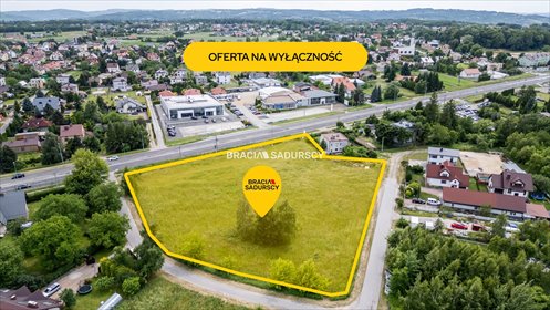 działka na sprzedaż 7379m2 działka Tarnów, Zabłocie, Krakowska