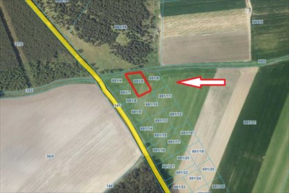 działka na sprzedaż 1134m2 działka Smolna