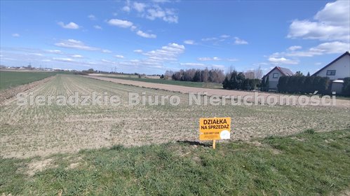 Działka budowlana 1187 m² w Sieradzu, media, droga polecam! działka Sieradz