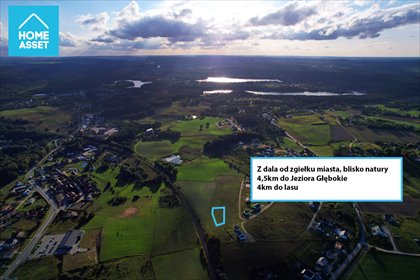 działka na sprzedaż 985m2 działka Borkowo, Brzozowa