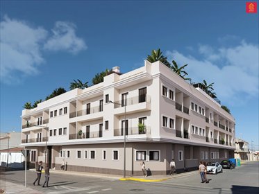 Nowoczesny apartament z tarasem i basenem w Algorfa mieszkanie Alicante, C. Azorin
