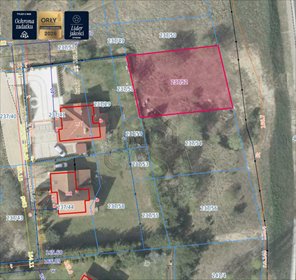 Malownicza działka 2302 m² z mediami i widokiem działka Marcinkowo