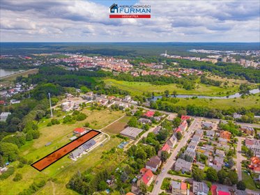 Działka budowlana 2519 m² z mediami i blisko natury działka Piła
