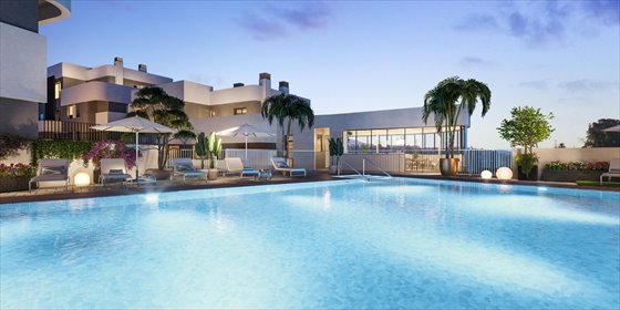 Zapraszam do nowoczesnego 2-pokojowego mieszkania z jacuzzi w Marbella mieszkanie Los Altos de los Monteros, Los Altos de los Monteros