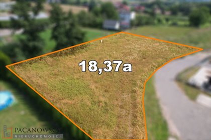działka na sprzedaż 1837m2 działka Bosutów
