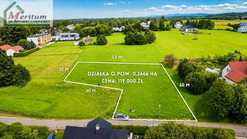 Działka budowlana 24,66 ar w Żarnowcu – spokojna okolica działka Żarnowiec
