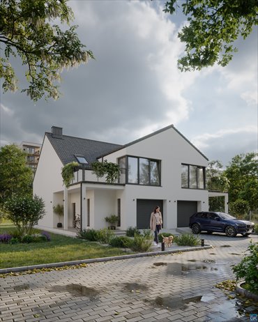 Polecam nowoczesny dom 134 m² w Sosnowcu z garażem i dużą działką dom Sosnowiec, Milowice, Saturnowska