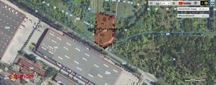 działka na sprzedaż 4850m2 działka Częstochowa, Legionów