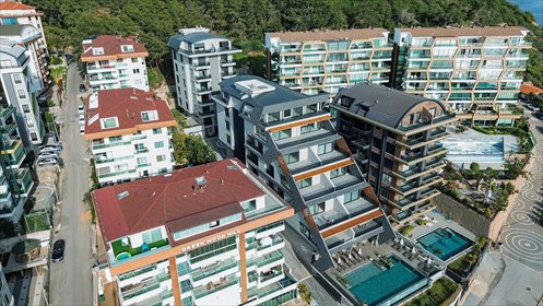 Apartament z panoramicznym widokiem na morze, pełne wyposażenie mieszkanie Alanya, Kargıcak, Alanya, Antalya