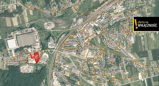 Działka przemysłowo-handlowa na sprzedaż Sędziszów, Przemysłowa 9 941m2 Foto 3