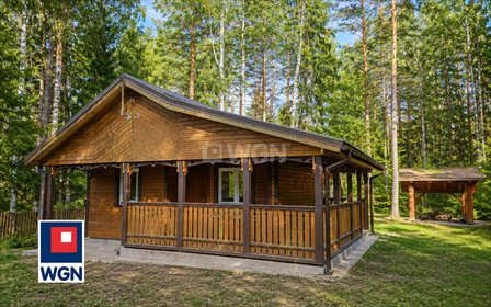 Urokliwy domek z bali nad Zalewem Siemianówka - polecam! dom Nowa Łuka, Jesionowa
